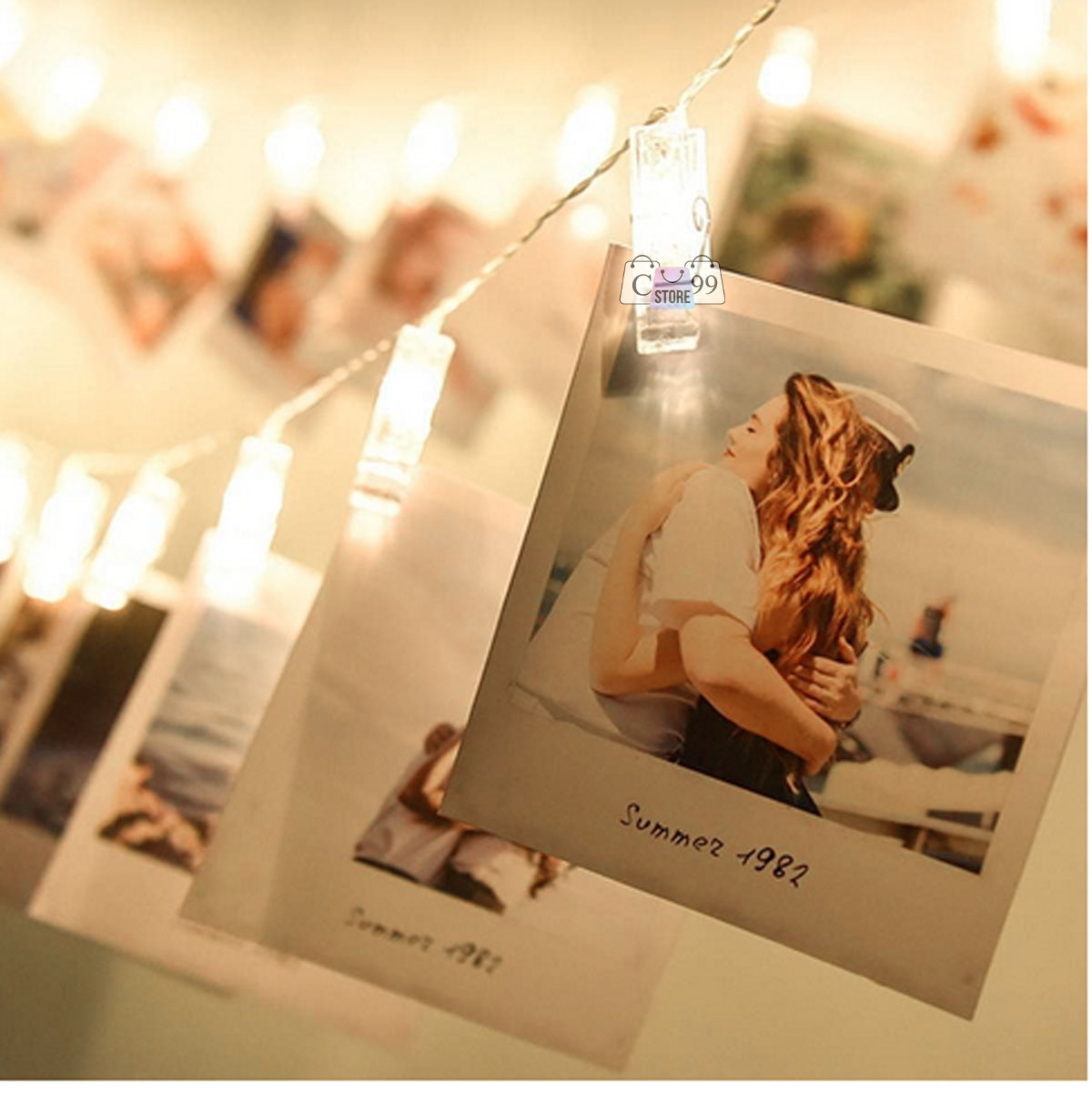 Miniatura 5 de Luces Led Con Pinzas Para Fotos 3m